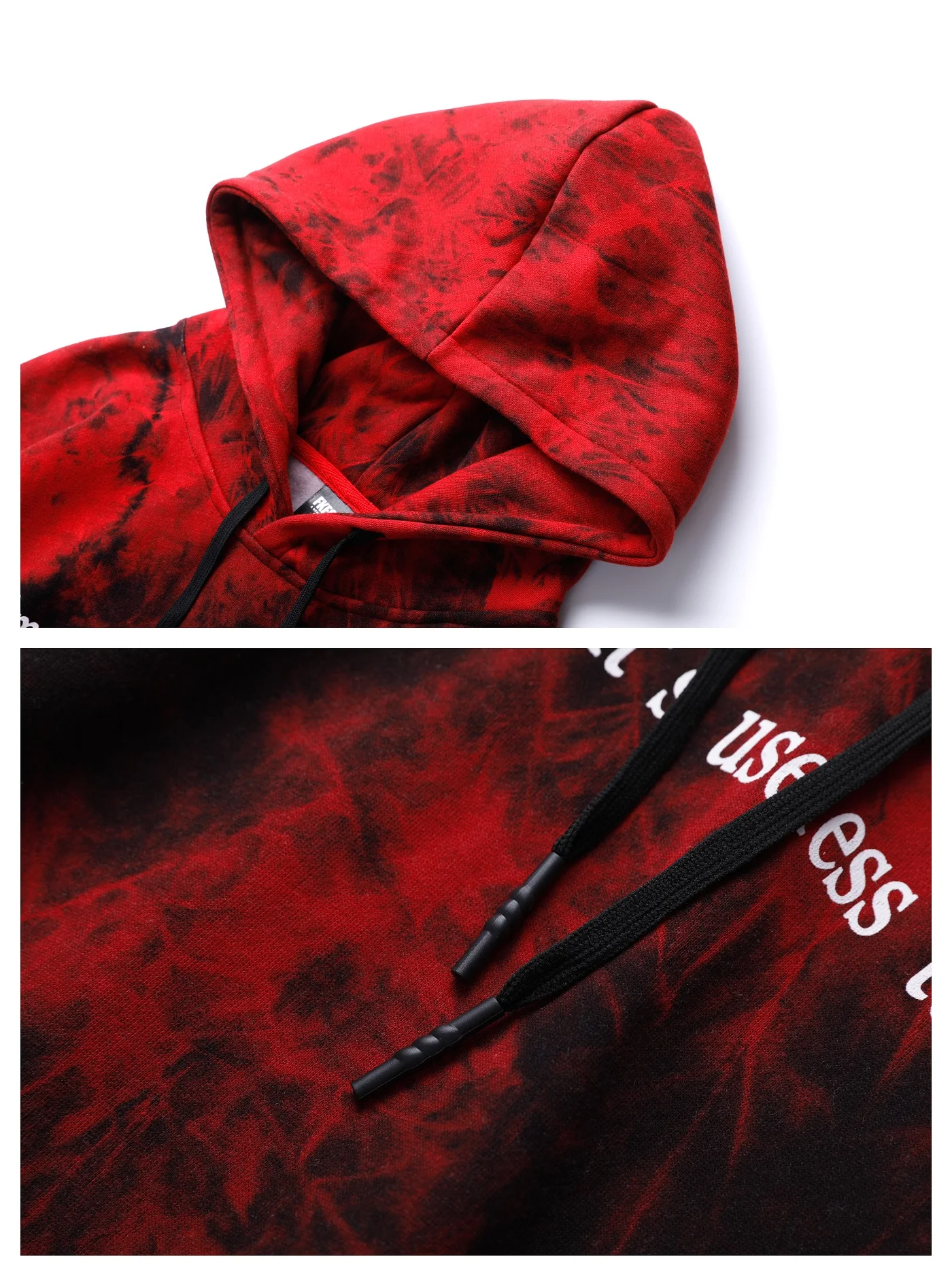 Длинная мужская толстовка с вышивкой Tie Dye, уличная одежда, зимняя одежда с карманами, пуловер в стиле хип-хоп, толстовки, модные повседневные топы в стиле Харадзюку