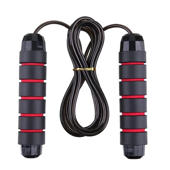 

Adjustable Skipping rope Weight-Bearing Steel Wire Speed Non-slip handle
