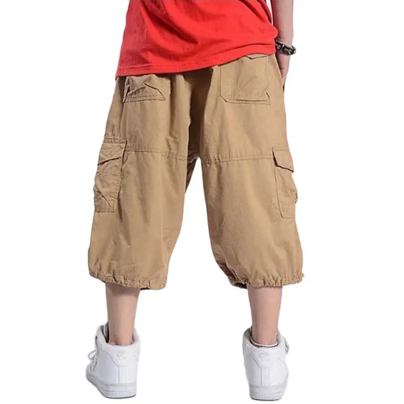 Casual Shorts Men Cotton Cargo Shorts 