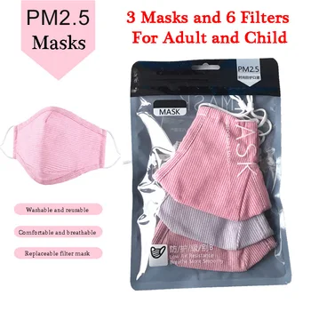 

cotton face mask Cotton Mask Filter Mouth Face Mask anti dust mask Washable mask PM2.5 Masks anime mask Fashion mask cute mask