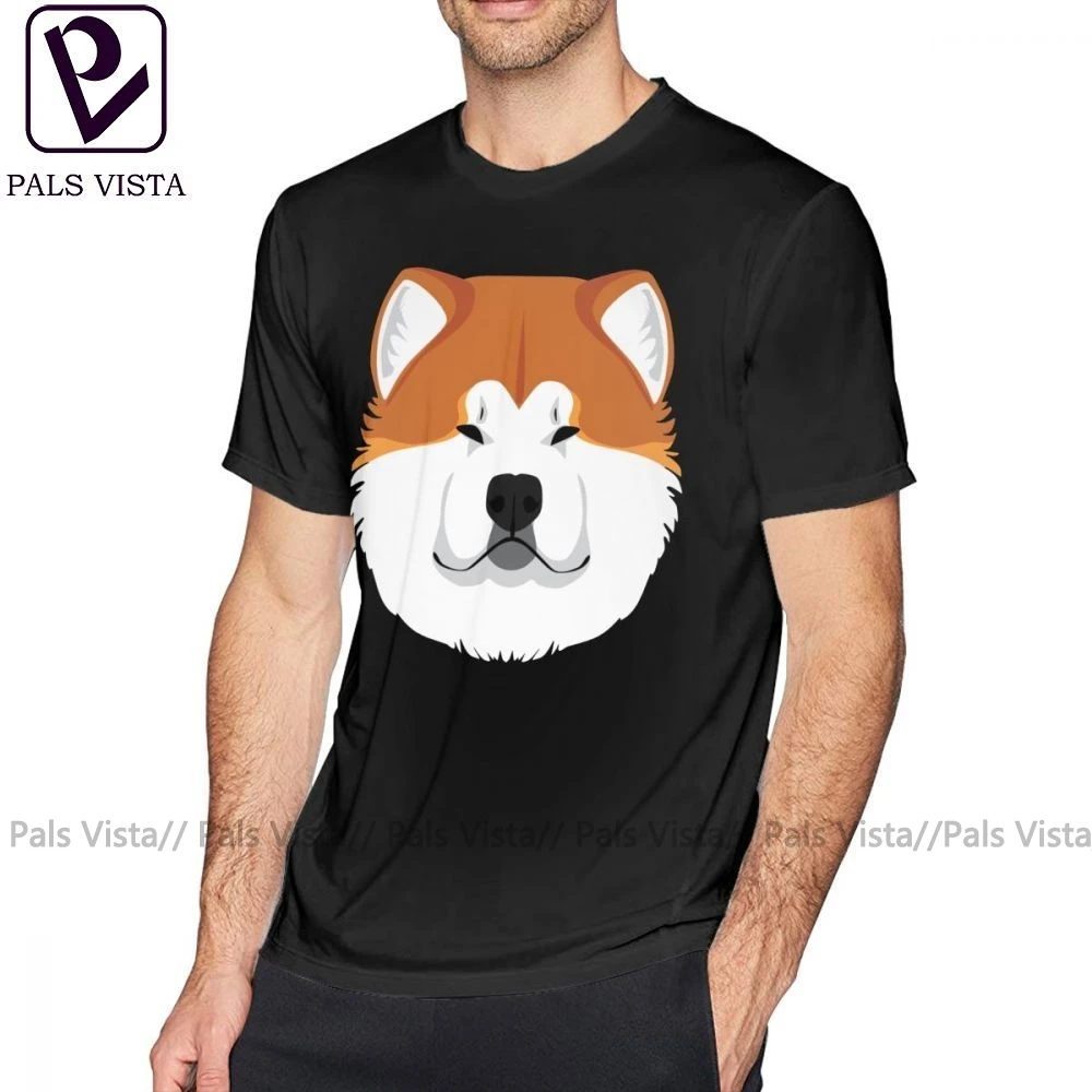 

Akita Inu T Shirt Japanese Akita Fathead T-Shirt 6xl Basic Tee Shirt Mens Short-Sleeve Printed Funny 100 Cotton Tshirt