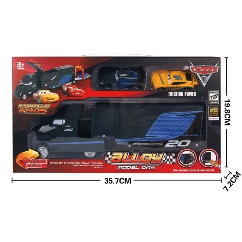 Disney Pixar 3 Lightning Mcqueen Jackson Storm Cruise Matt Mark Uncle Truck 1:55 металлический автомобиль изготовленный методом литья под давлением модель игрушки для мальчиков