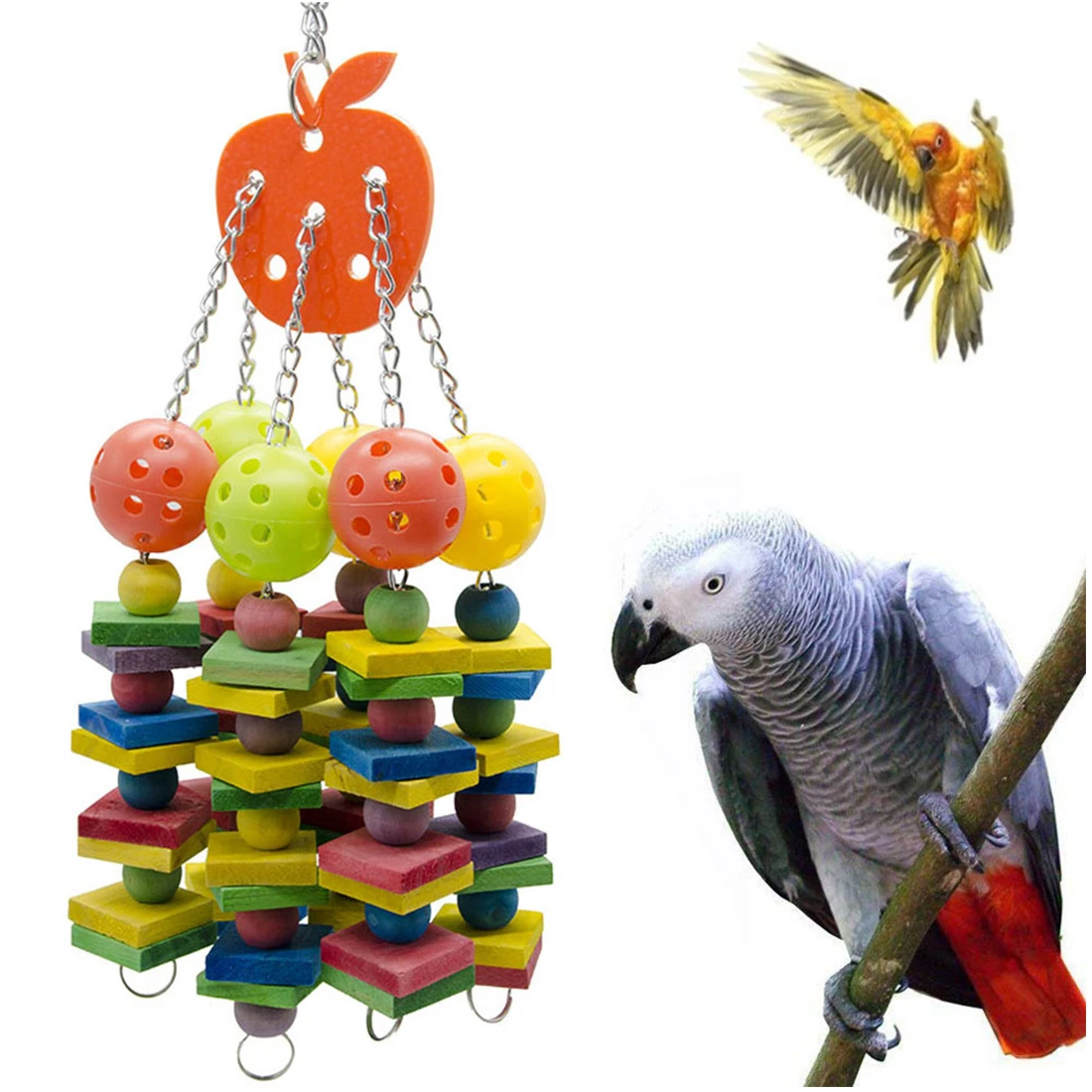 Pack 3 Loros Inflables Multicolor Para Fiestas: Decoración Pirata, Hawaiana O De Selva – PVC Resistente Y Fácil De Inflar