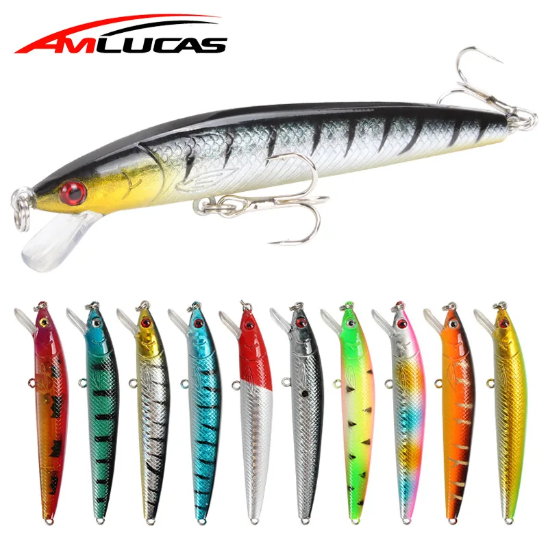 Minnow creature жесткая приманка для рыбалки 95 мм 7 1 г океанская лодка рыбалка