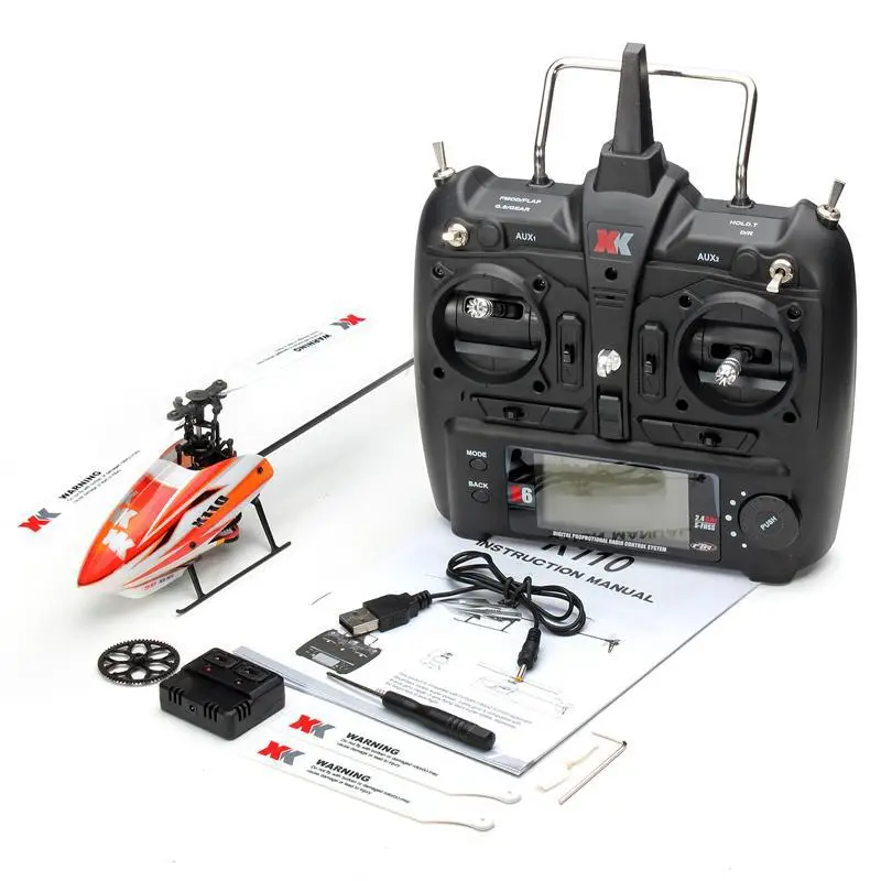 

XK K110 Brushless RC Helicopter RTF / BNF for Kids Children Funny Toys Gift RC Drones Outdoor