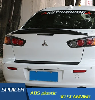 

For LANCER Spoiler Jade Dynasty ABS Material Car Rear Wing Primer Color Rear Spoiler For Mitsubishi LANCER Spoiler 2010-2014