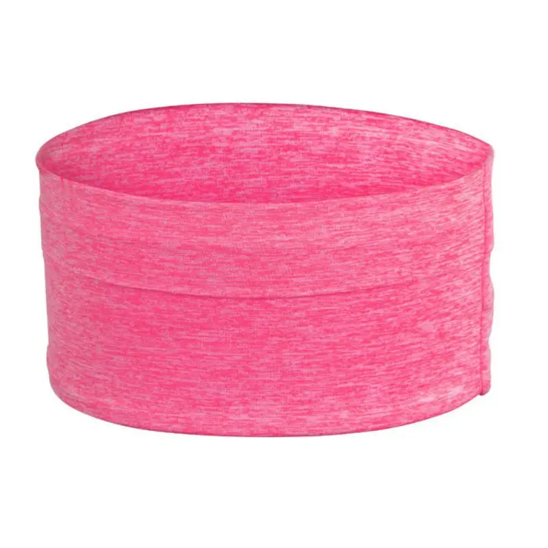 Pink Большой емкости эластичный мешок для талии Открытый Фитнес планшет компьютер телефон Сумки для хранения бег Кемпинг Аксессуары для спортивной одежды - Color: Pink