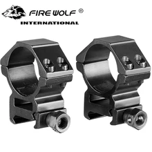 2 шт. 30 мм винтовка прицел кольцо средний профиль прицела 20 мм Пикатинни ласточкин хвост прицел рейка крепление Охота Каза