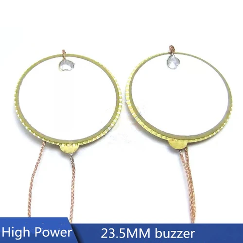 압전 세라믹 양면 버저 초음파 경적 알람 벨로우즈, 피에조 세라믹 고출력, 27mm-25TL, 27-25TL, 2 개/로트 4