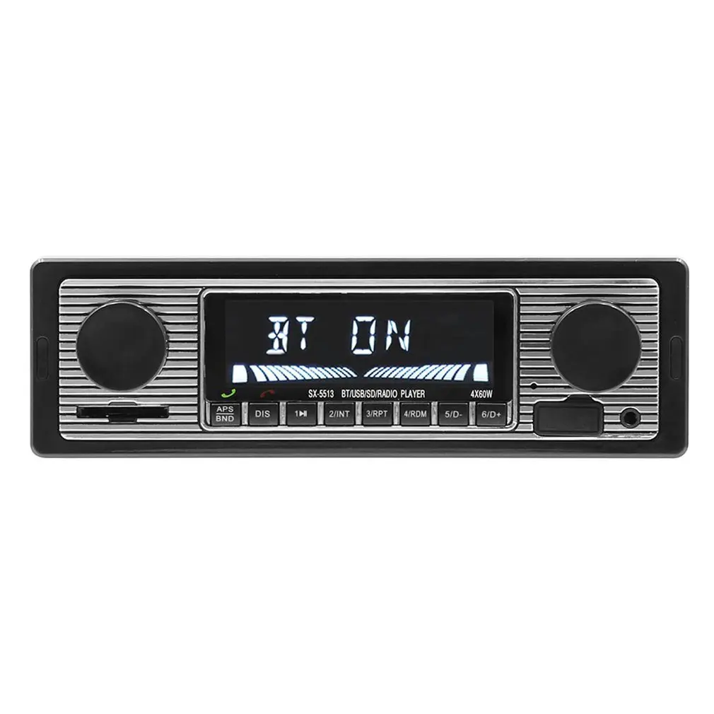 SX-5513 Автомобильный Bluetooth MP3 плеер цифровой FM стерео радио с пультом дистанционного управления Поддержка MP3/WMA/WAV USB2.0 12 В