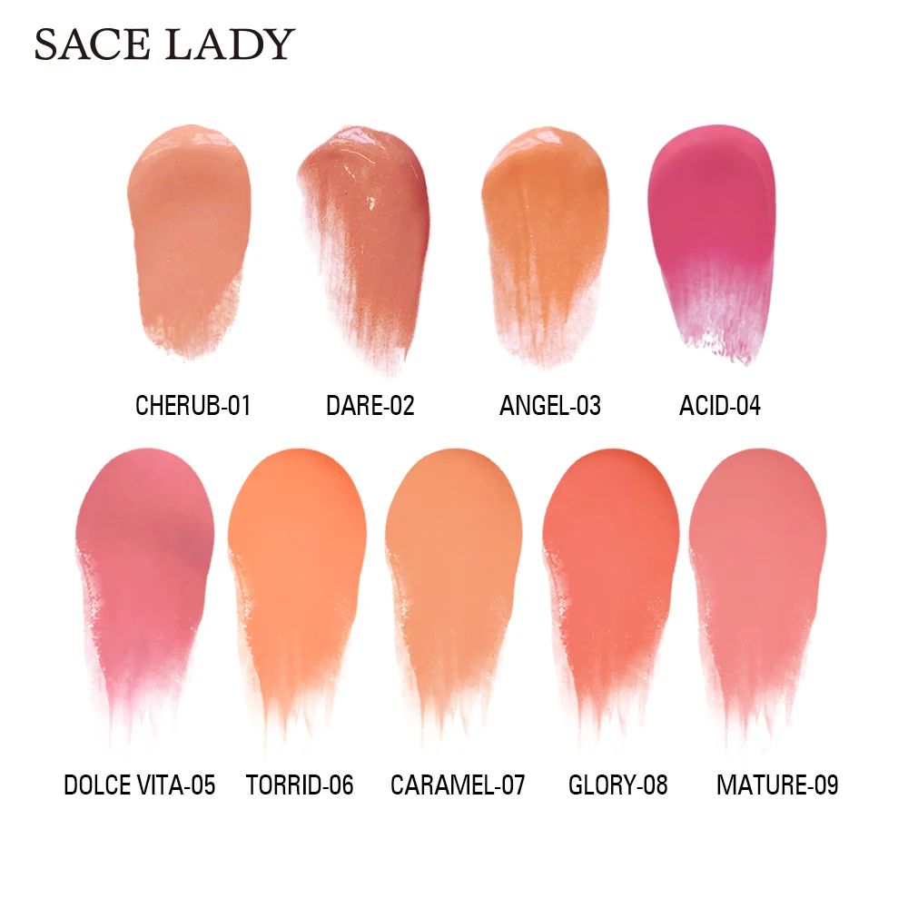 SACE LADY, 9 цветов, жидкие румяна, макияж, Румяна для лица, Длительное Действие, макияж, Профессиональная Натуральная Румяна для лица, румяна, косметика