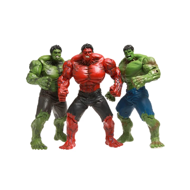 Disney Marvel Legends Avengers Hulk Thaddeus E.Ross Action Figure Red Abs 28cm Figma Movie Model Collection Toys Boy Gift | Игрушки и