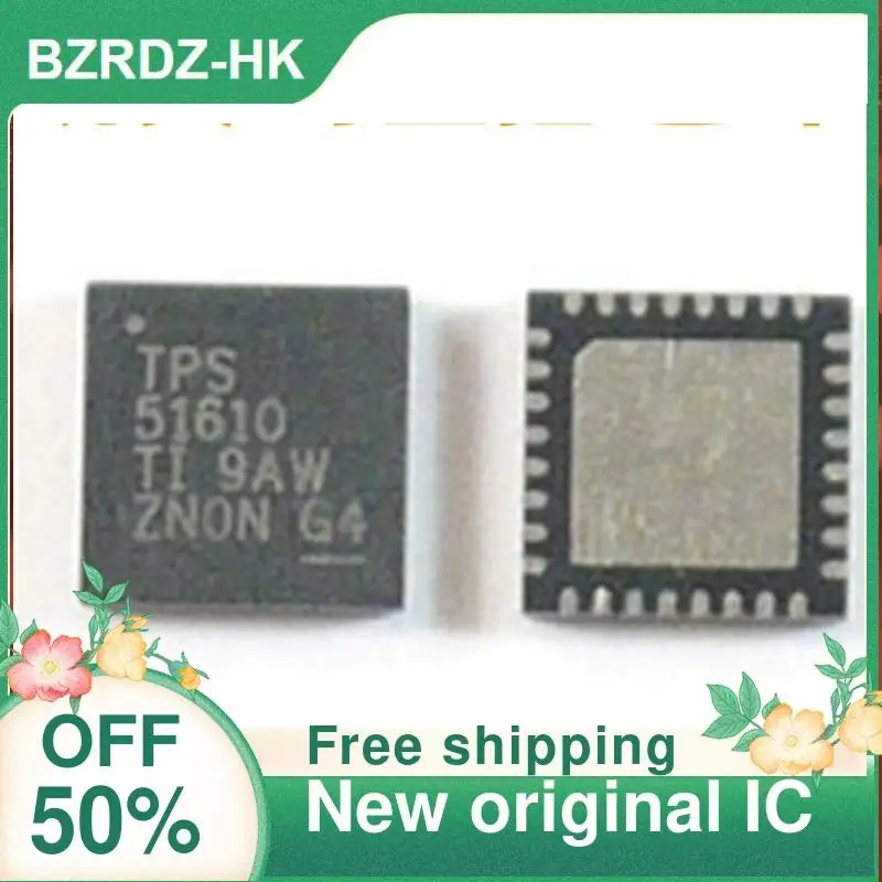 

5 шт. TPS51610 TPS51610RHBR QFN-32 новый оригинальный IC