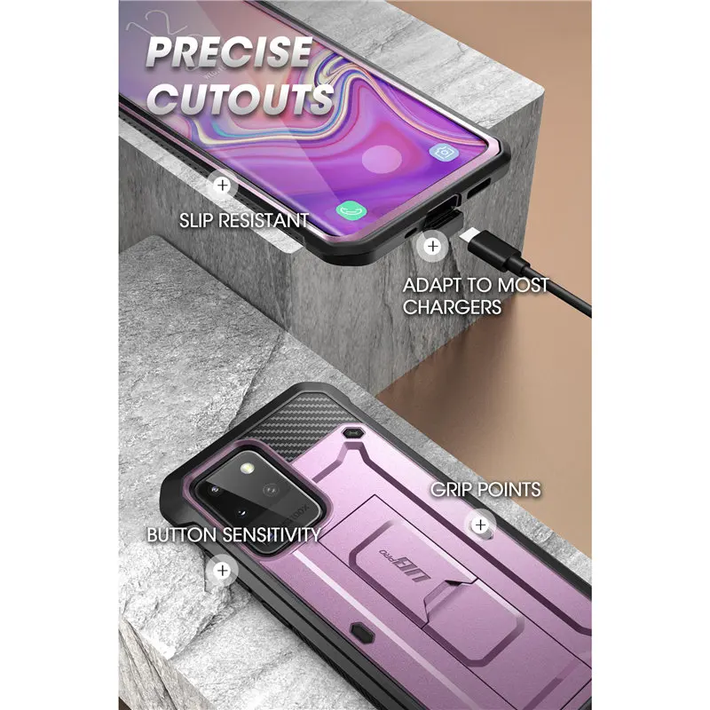 For Samsung Galaxy S20 Ultra Case / S20 Ultra 5G Case SUPCASE UB Pro Full-Body Holster Cover WITH Built-in Screen Protector For Samsung Galaxy S20 Ultra Case / S20 Ultra 5G Case SUPCASE UB Pro Full-Body Holster Cover WITH Built-in Screen Protector
