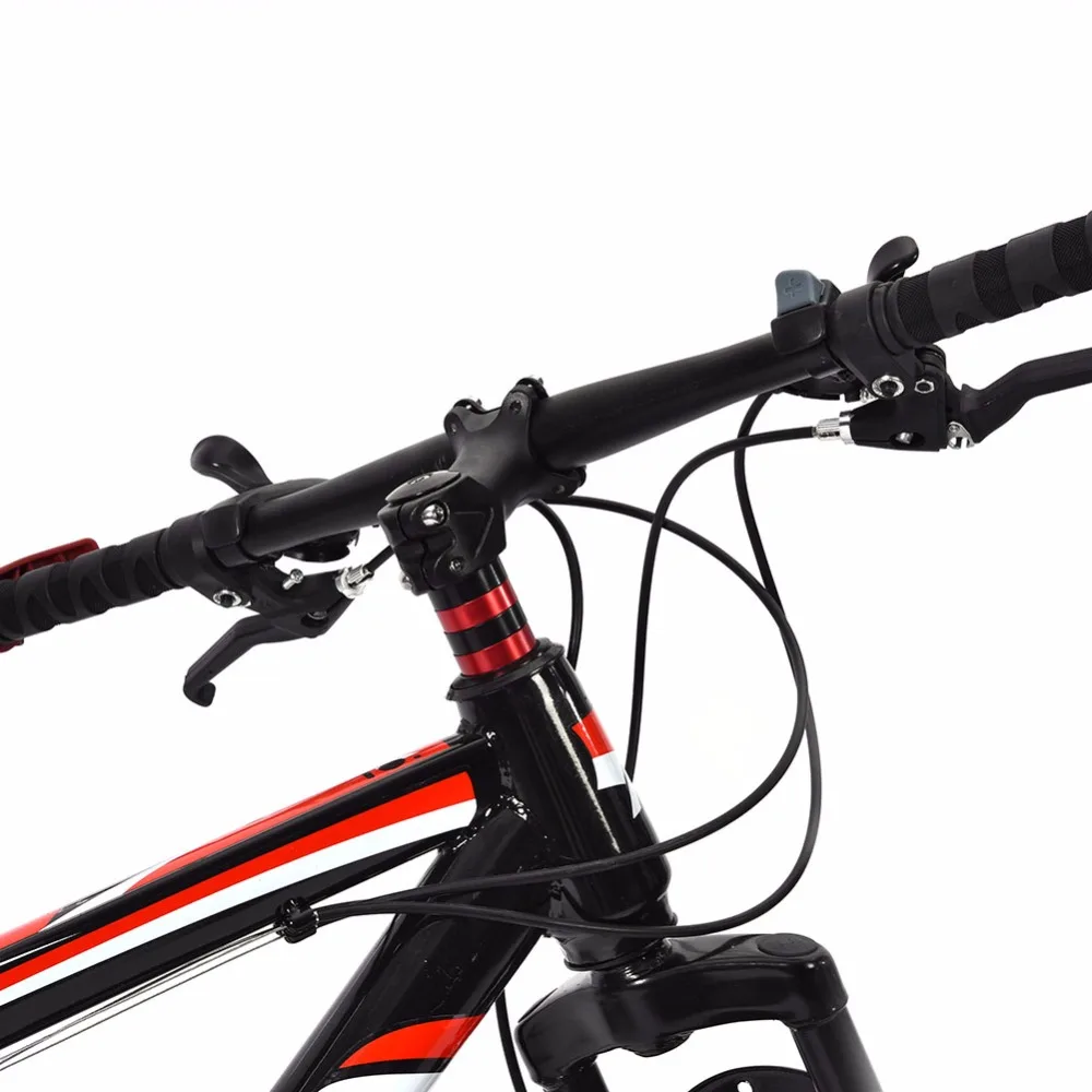 Best 26inch 21 Speed Bike Bicycle Dual Disc Brake Dual Shockproof Frame Mountain Bike Adults Teenagers Bicycle Bike 6
