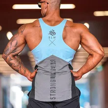 Muscle Brother, европейский и американский стиль, мужской жилет для фитнеса, для тренировок на открытом воздухе, быстросохнущая футболка без рукавов для отдыха
