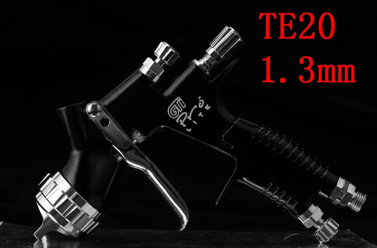 Lvmp Профессиональный gti pro lite пистолет-распылитель TE20 T110 1,3/1,8 мм краска на водной основе Автомобильный Краскораспылитель - Цвет: Laser 1.3mm TE20