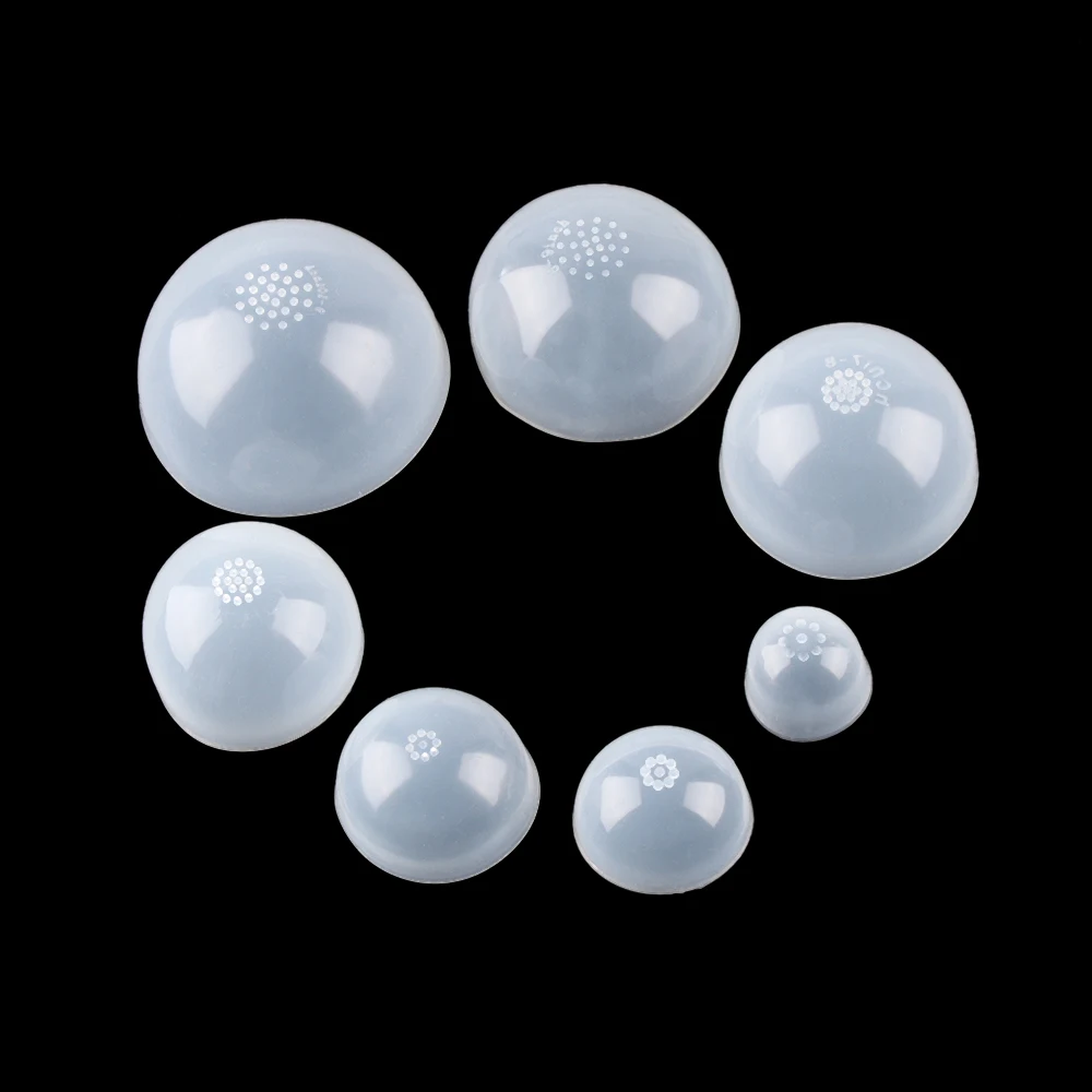 Silicone Doll Headgear for 1/3 1/4 1/6 Dolls Anti Slip White
