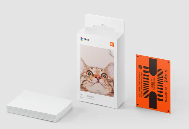 Xiaomi Mi Portable Photo Printer Paper 20 Sheets White