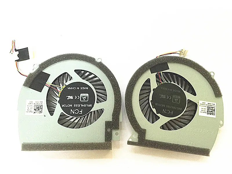 CPU GPU Cooler Fan For Dell Inspiron 15 7566 7567 7000 Master 0147DX 0NWW0W M0FW2 DC28000IMF0 DC28000IOF0 Radiator | Компьютеры и офис