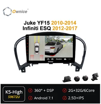 

Ownice 360 Panorama Android 7.1 Car Radio DVD Player GPS ForNISSAN JUKE 2004 - 2016 GPS Navigation Radio Stereo Head Unit