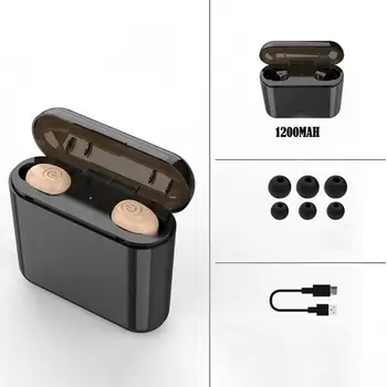 

Noise Cancelling Earphones TWS Bluetooth 5.0 Headset Waterproof Wireless Headphones Earbuds