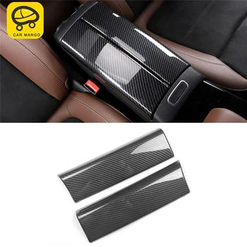 

CarManGo for Mersedes-benz A Class W177 V177 2019 Auto Car Central Armrest Storage Box Pad Frame Cover Trim Sticker Accessories