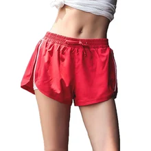 Женская дышащая одежда для йоги с боковой молнией быстросохнущие шорты штаны для бега FH99