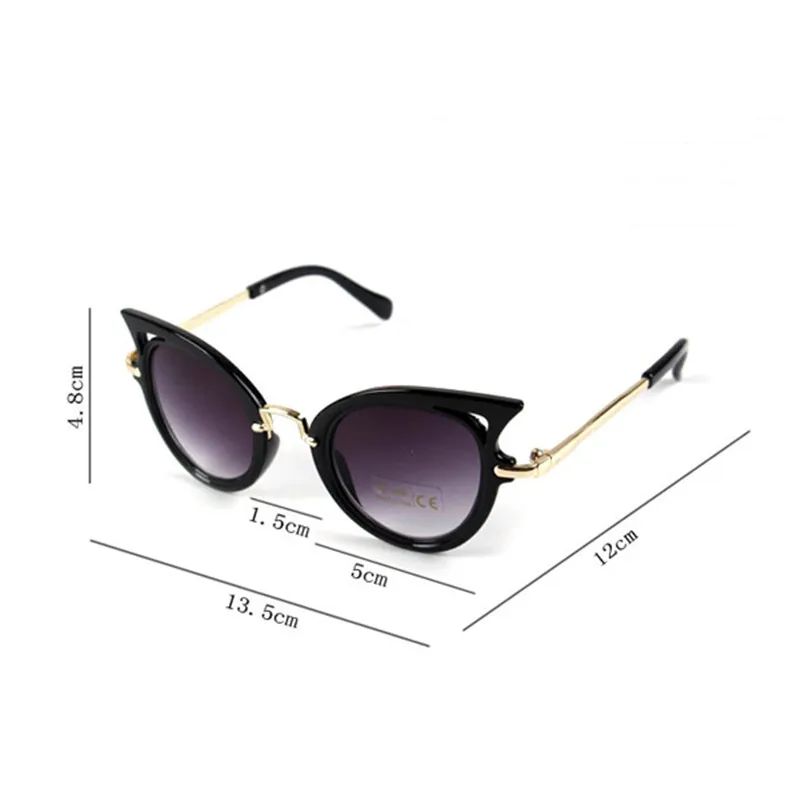 Longketter детские солнцезащитные очки для девочек брендовые Детские очки с кошачьими глазами UV400 линзы детские солнцезащитные очки милые очки оттенки очки