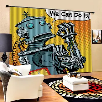 

kids curtains Photo 3D Curtains for Living Room Window curtains cartoon curtain Blackout curtain