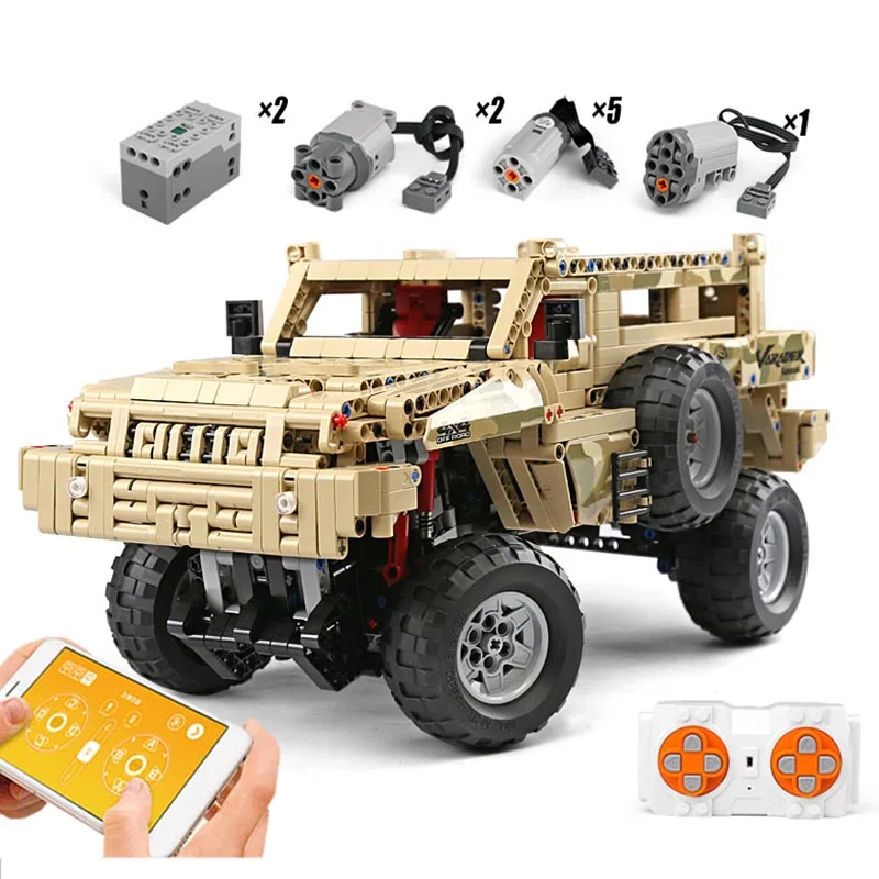 Новый защитник удаленного Управление автомобиль строительные блоки для Technic RC