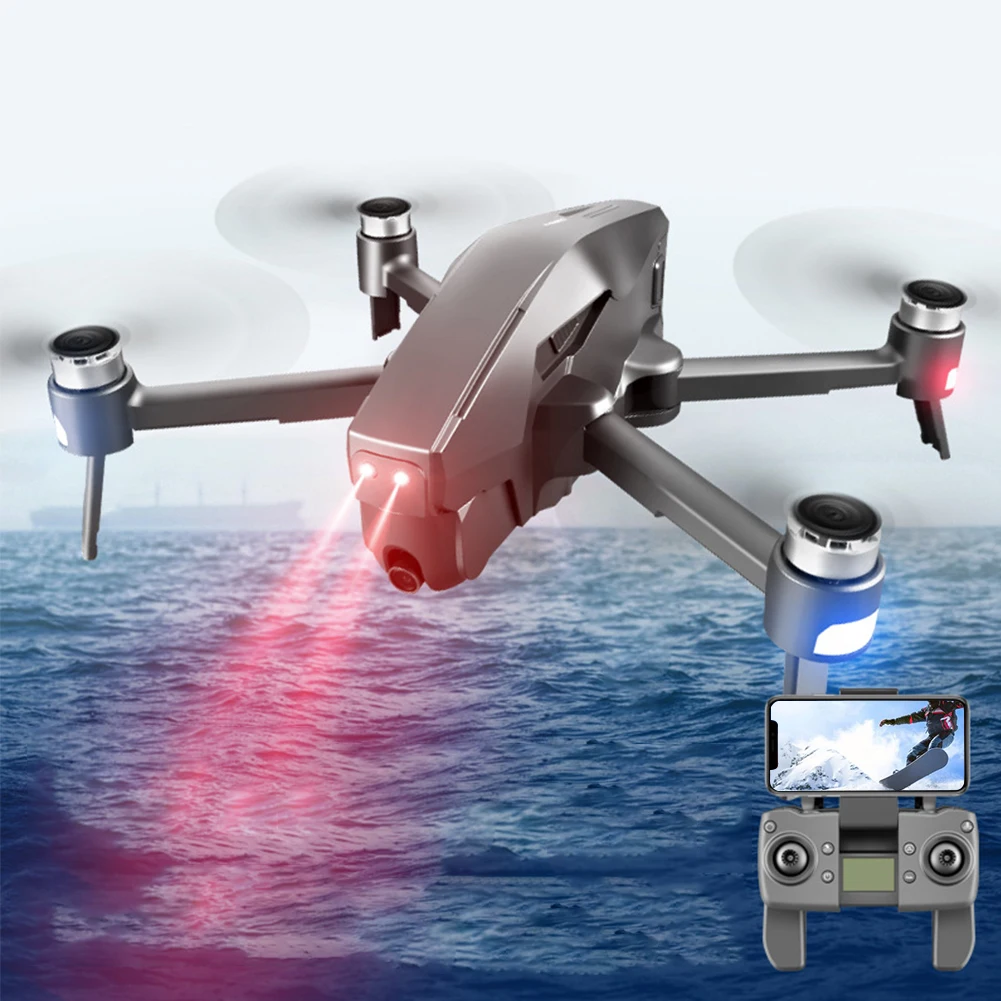 

5G WiFi Portable Optical Flow Professional GPS Wide Angle Gift Drone Kid Height Hold Toys FPV RC Quadcopter With Camera Foldable