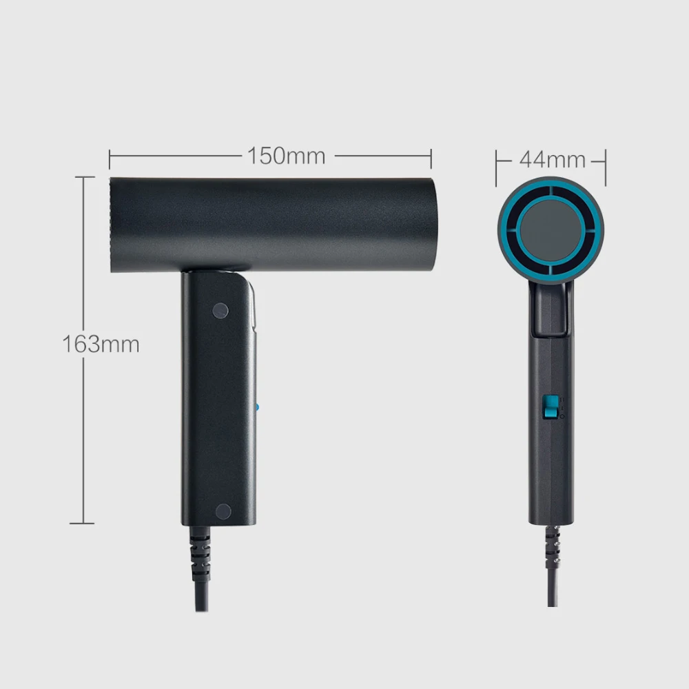 Xiaomi Youpin Eepro мини-фен 550 Вт Профессиональный Дорожный фен Быстросохнущий портативный парикмахерский Фен 220 В