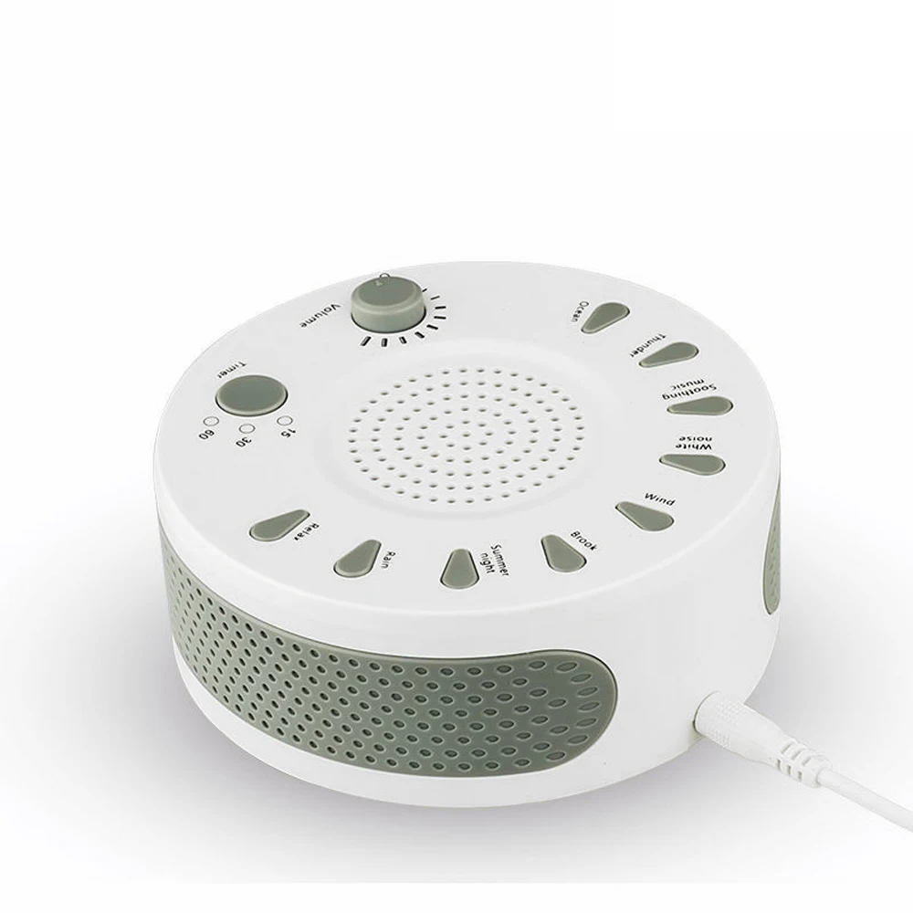 

Machine Sleep Quality Enhancer Sleep Machine 9 White Noise Sounds Optional 3 Timing Setting Adjustable Sound