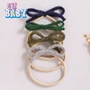 1pcs Wool Bow Elastic Baby Headband for Newborn Girls Hairbands Bowknot Infant Classical Headwear Turban Baby Hair Accessories 1