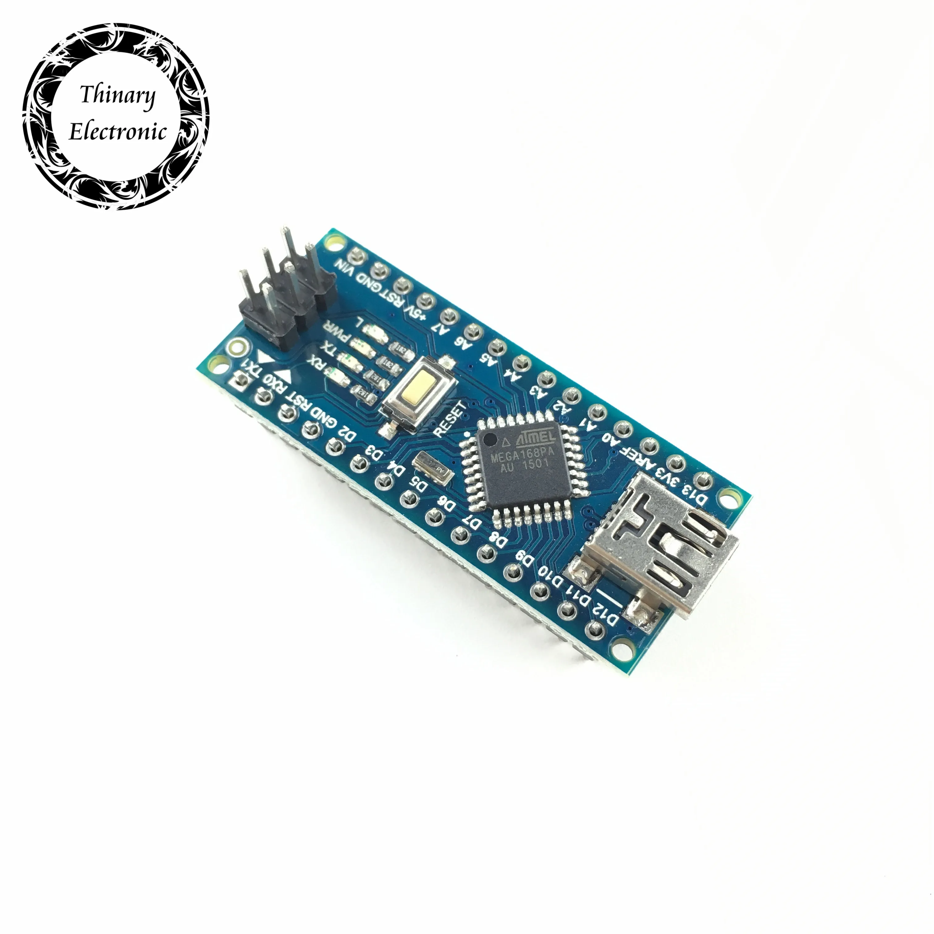 Контроллер Nano Atmega168 совместимый с arduino nano Atmega168P CH340 CH340C USB драйвер CH340G без кабеля 100
