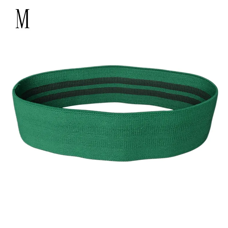 Green-M Лента-трофей в стиле унисекс, кольцевая петля для бедер, нескользящая, растягивающая, тренировочная, круглая лента для ног, голень для голени - Цвет: Green-M