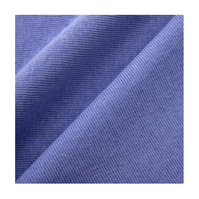 

Width 68" Delicate Comfortable Solid Color Rib Cotton Linen Knitted Fabric By The Yard For T-shirt Casual Wear Pant Material