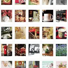 2 компл./лот ретро фото Почтовые открытки с Стикеры конверт комплект подарки Поздравительная открытка