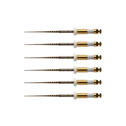 6pc Dental Niti Files Root Canal Preparation Glider Golden Glide Files Engine Use Pro Glider Dental Endo Rotary Endocontic Files