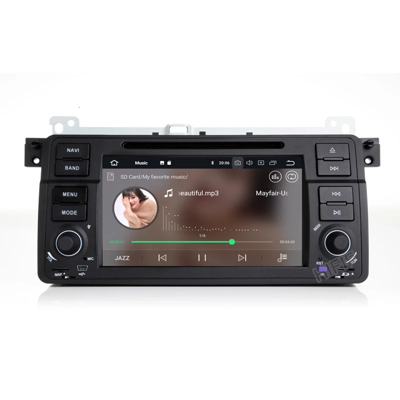 Cheap DSP IPS Android 9.0 4G Car GPS Radio stereo For BMW E46 M3 Land Rover 75 3 Series dvd player multimedia navigation 5