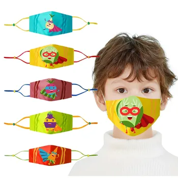 

1pcs Cloth Polyester Washable Child Reusable Mouth Face Masks Cover Cloth Face Mouth Mask Reuseable Washable Mondmaskers Masques