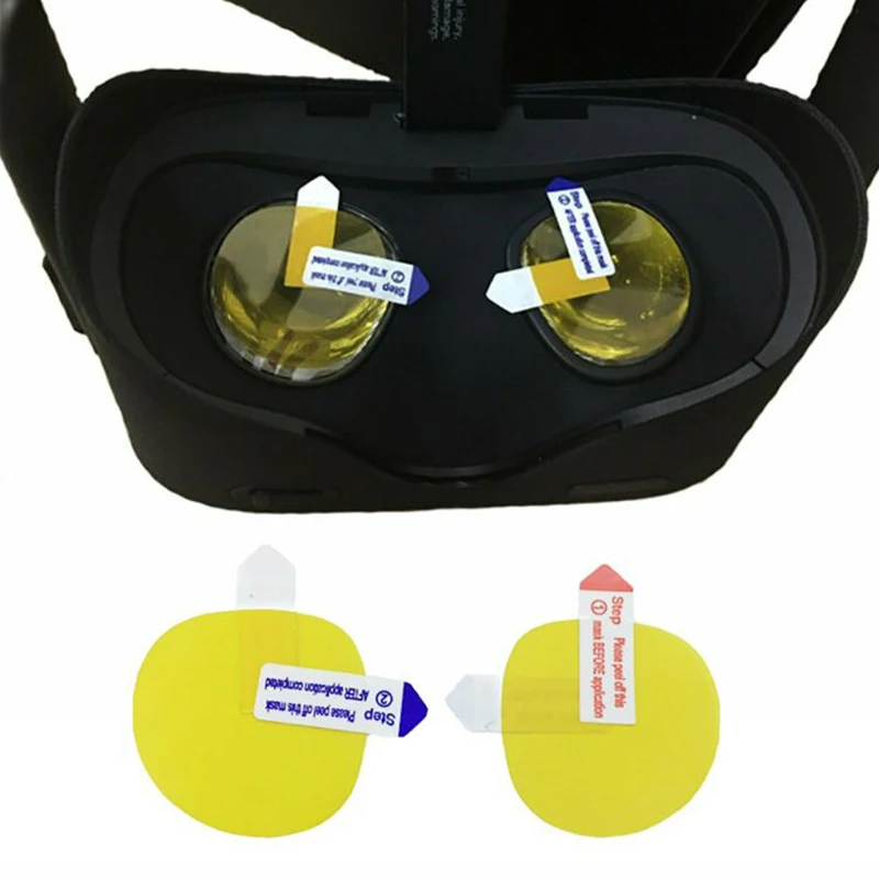 VR Headset Anti-Scratch Lens Screen Protective Film 4pcs/Set For Quest / Rift S Protective film for Quest / Rift S VR