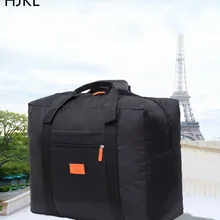 HJKL Корейская версия складная сумка для самолета водонепроницаемая сумка для хранения Большой Емкости нейлоновый мешок Портативная сумка для багажа