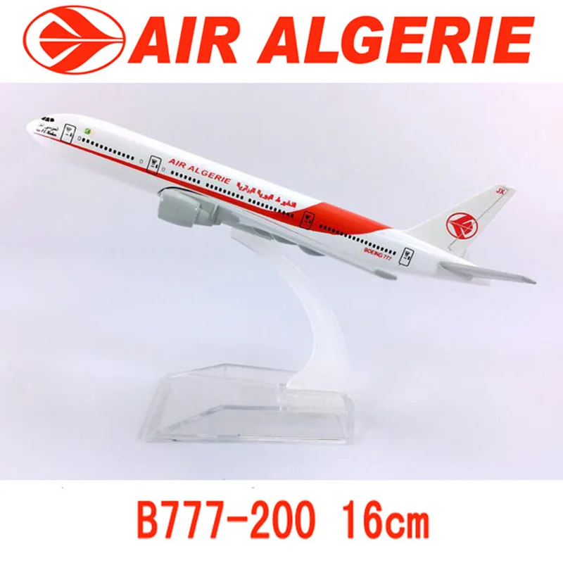 Коллекция 1:400 Boeing B777-200, Модель самолетов с основанием 16 см, литой под давлением самолет для детей и взрослых