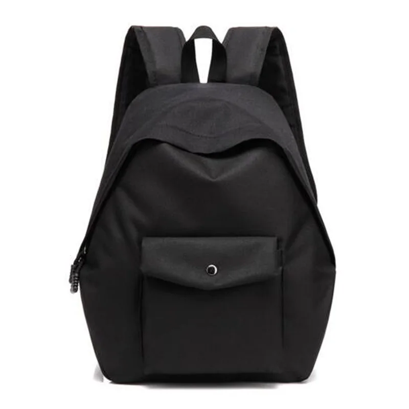 

Backpacks Women Schoolbags Solid Color Canvas Backpacks Leisure Travel Bag Retro Campus Backpack Mochila