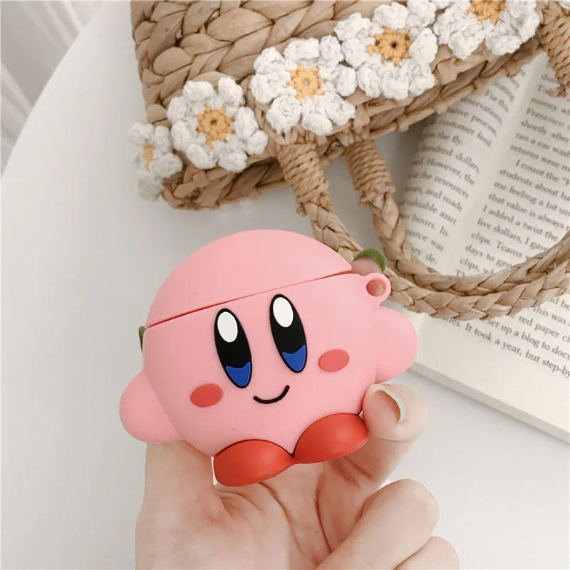 Чехол для GBA Game Kirby Airpods популярный чехол наушников Catoon аксессуары ключей подарок