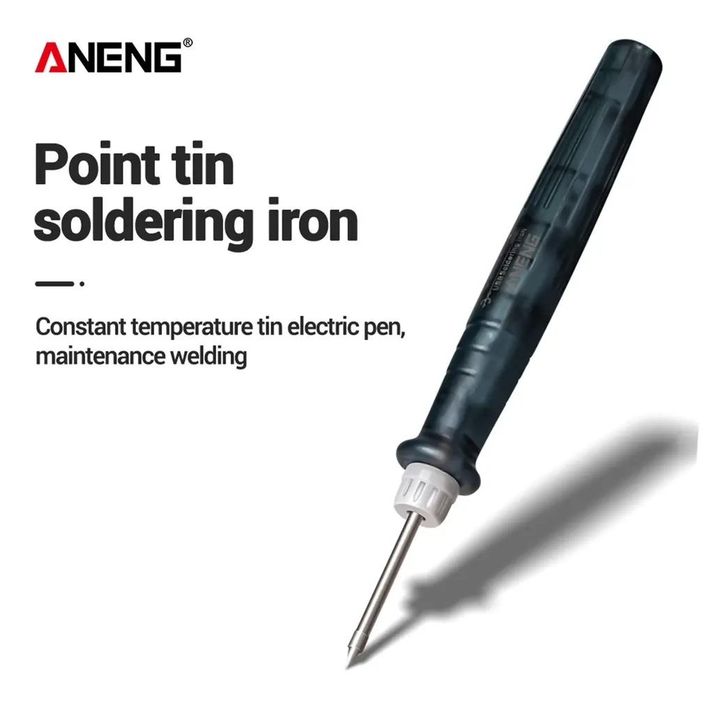 ANENG LT002 5 в 8 Вт мини USB Электрический паяльник ручка/наконечник сенсорный переключатель регулируемый портативный паяльник инструменты