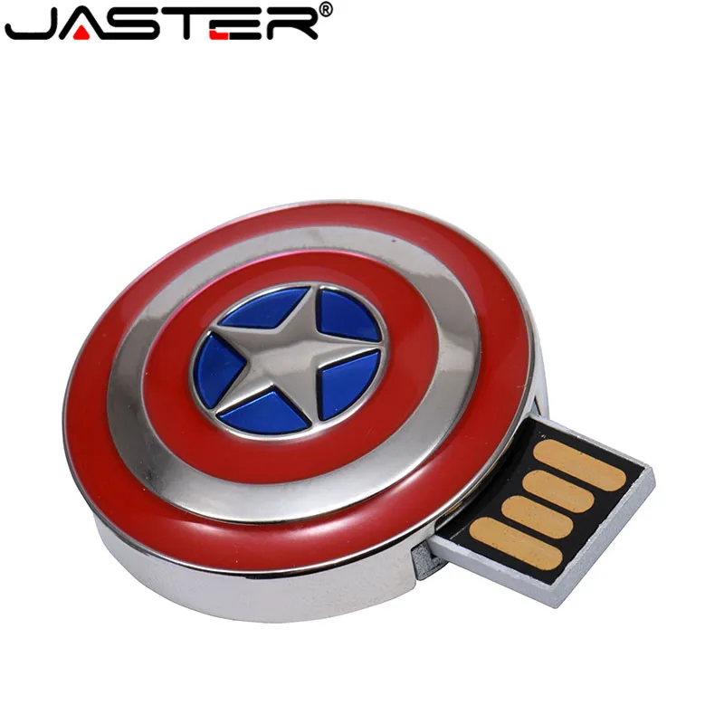 Металлический Железный человек флеш диск USB 2 0 ГБ 4 8 16 32 64 128 г Капитан Америка