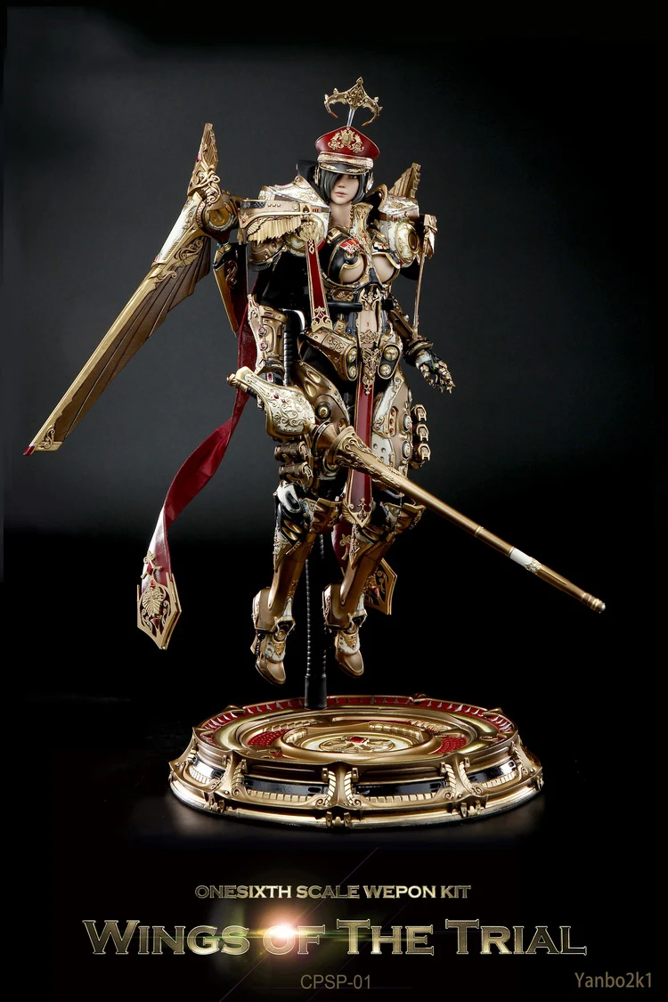 Коллекционная 1/6 cpsp-01 Женская фигурка крылья пробного весь набор кукла с оружием аксессуар модель для фанатов подарки